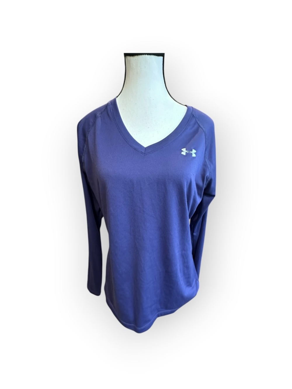 Women’s XL Under Armour Plum HeatGuard Long Sleeve Athleisure Top